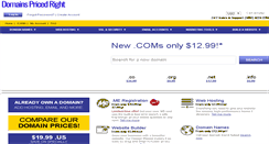 Desktop Screenshot of 2domains.com